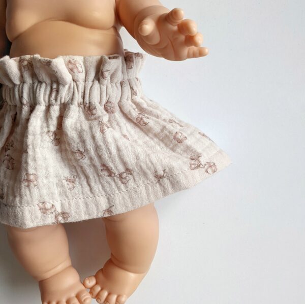 Jupe petites fleurs de coton _ Paola Reina – Image 3
