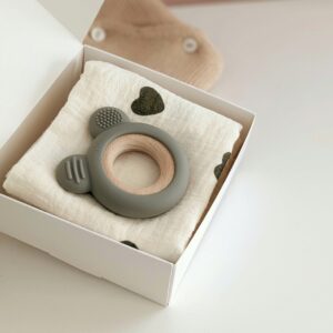 Coffret Petites Quenottes<br> Cœurs kaki