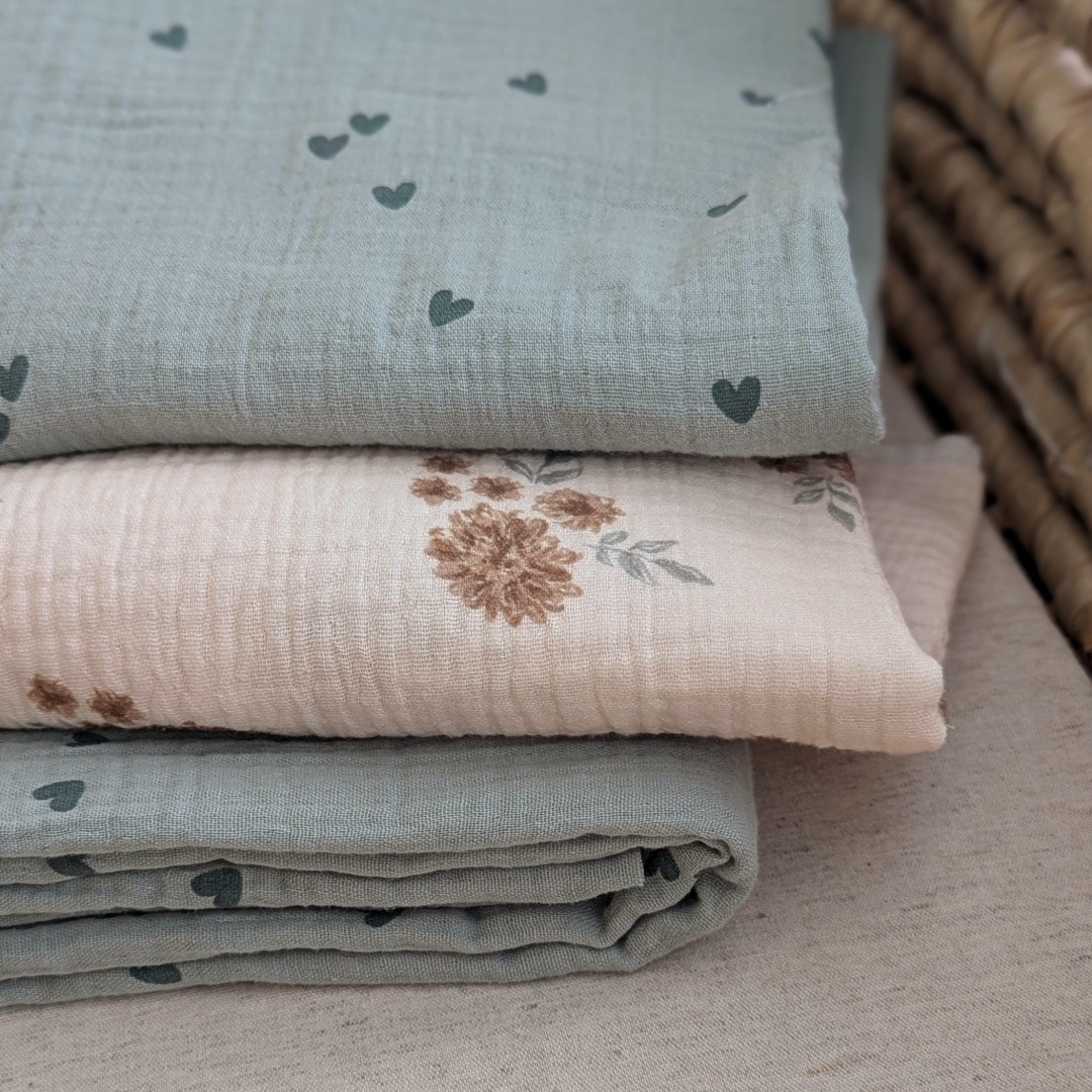 Maxi Lange Petits Coeurs vert – Image 2