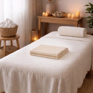 Plaid fin Eté massages Beige_pro