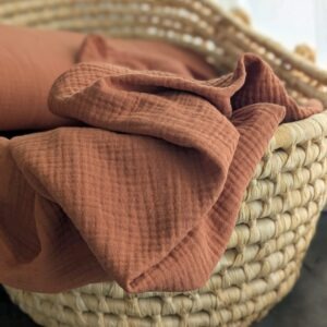 Maxi Lange uni Terracotta