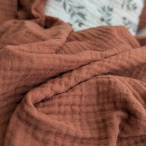 Maxi Lange uni Terracotta