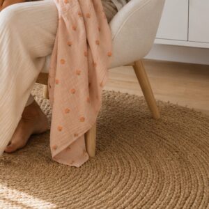 Maxi lange pour bébé, motifs fraises