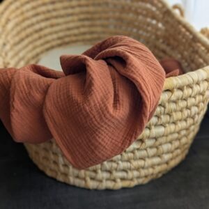 Maxi Lange uni Terracotta