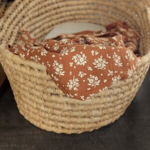 Maxi Lange Fleurs camel