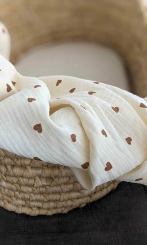 Lange coeurs en chocolat